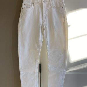 AGOLDE Toni off white straight jeans / 26